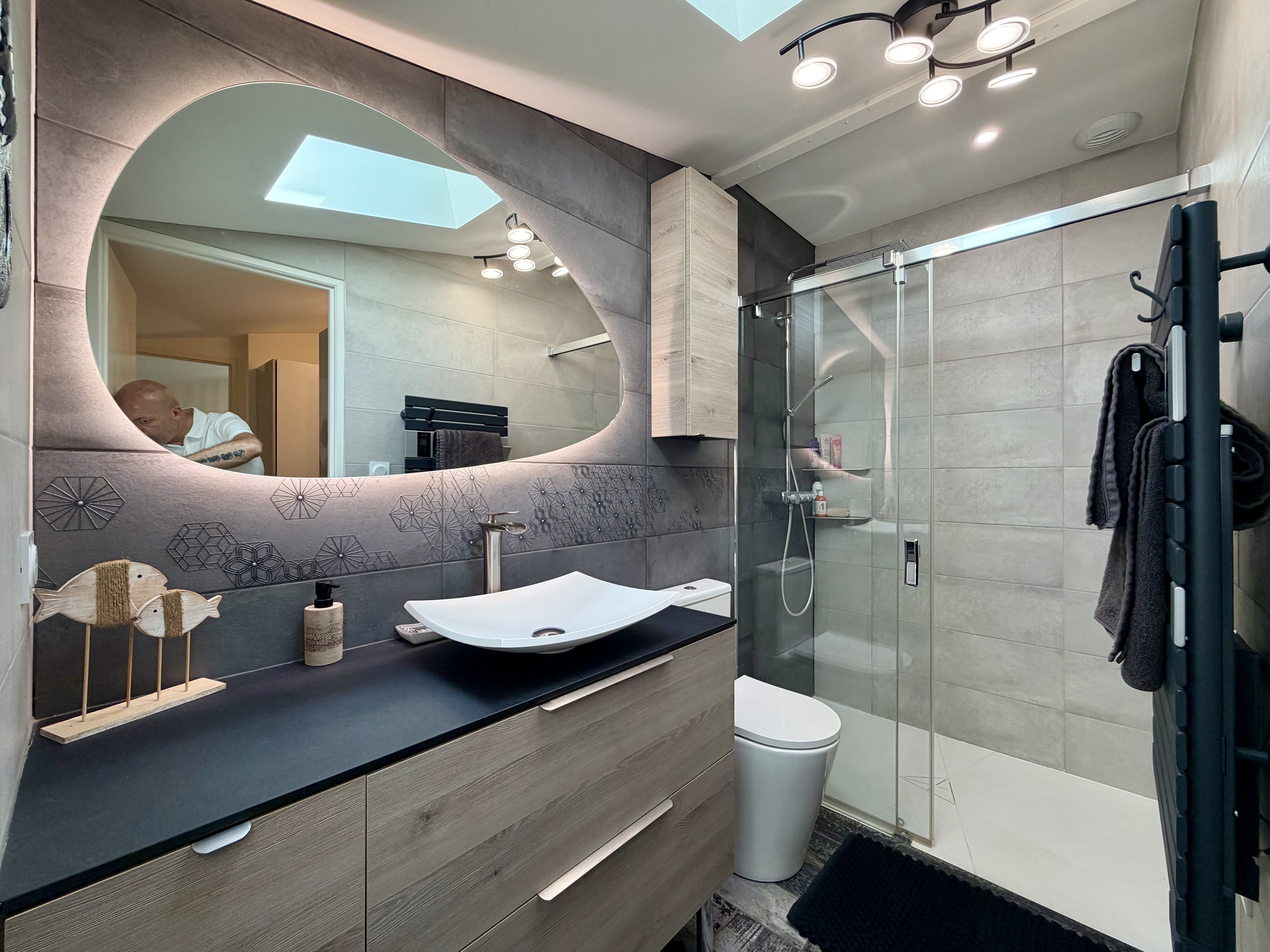 Maison contemporaine à vendre à Lanton – piscine chauffée, spa et jardin sans vis-à-vis