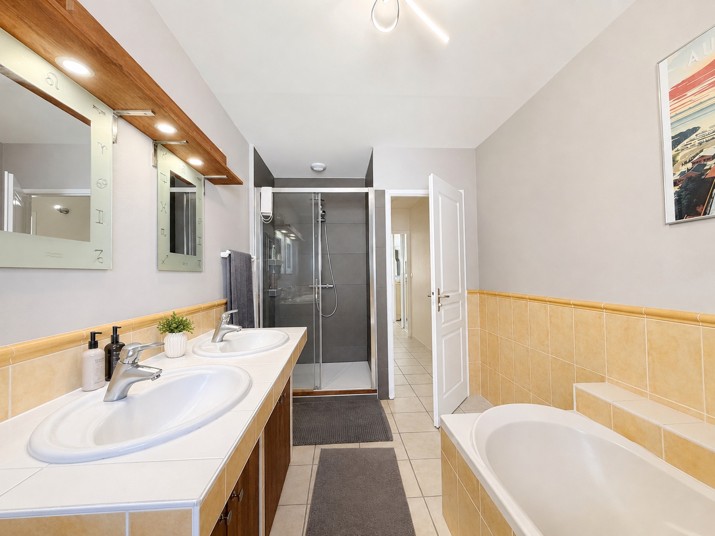 Maison de plain-pied à vendre à Audenge – piscine chauffée, véranda et jardin sans vis-à-vis