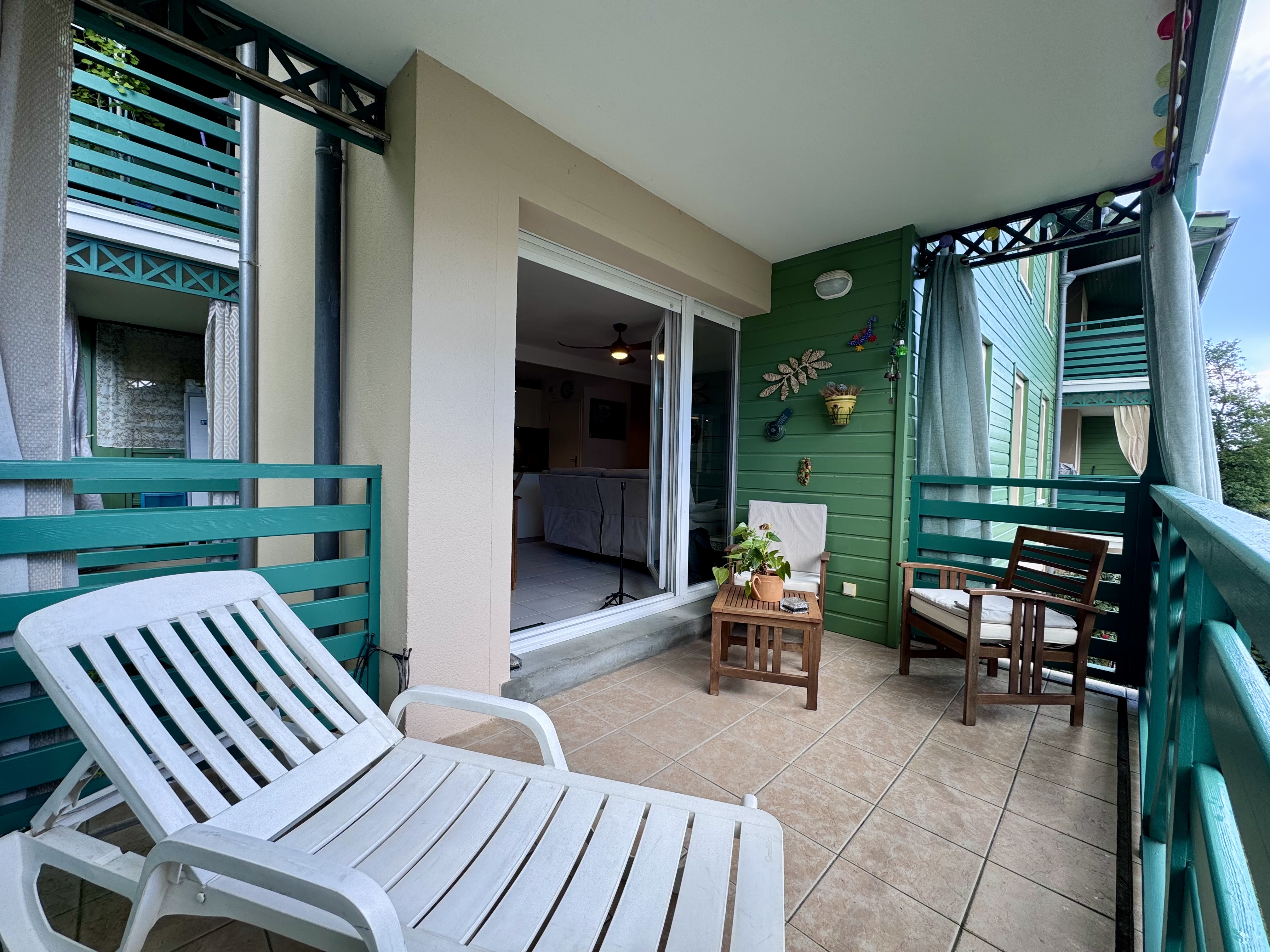 Appartement T3 à vendre à Audenge centre – terrasse ouest et résidence avec piscine