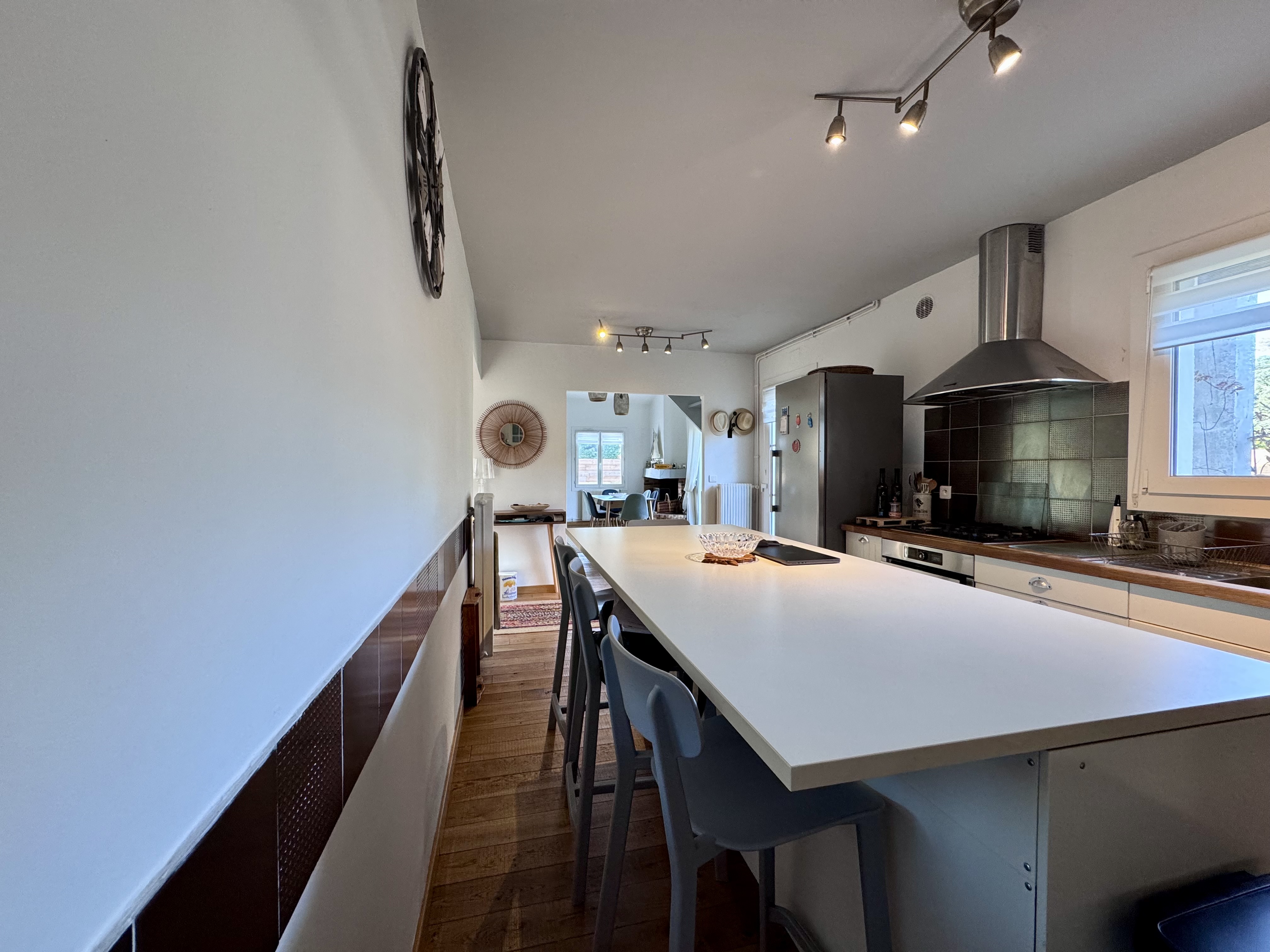 Maison landaise rénovée à vendre à Lanton – piscine chauffée et jardin arboré sans vis-à-vis