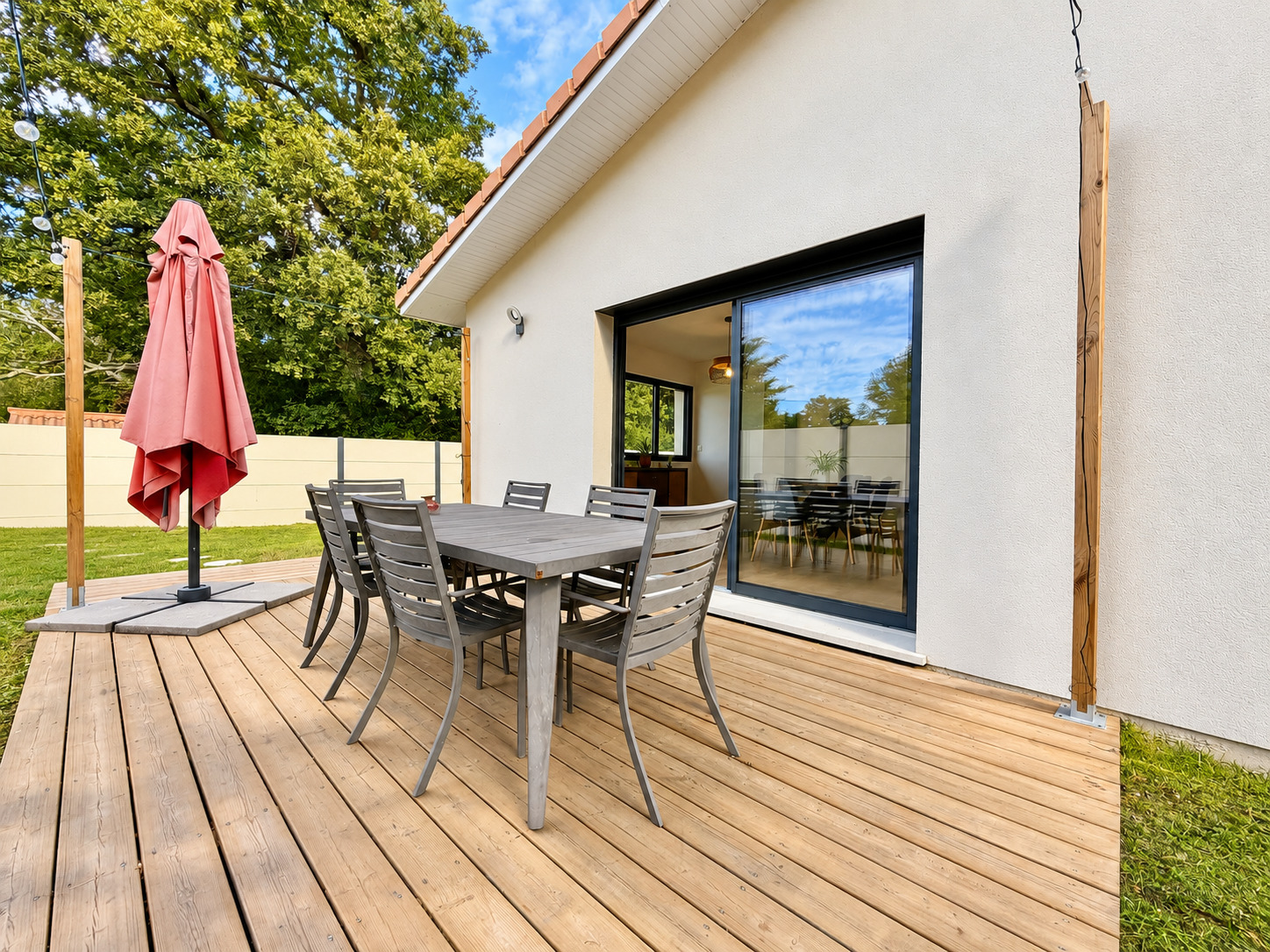Maison de plain-pied à vendre à Lanton – 171 m² rénovés et deux espaces de vie indépendants