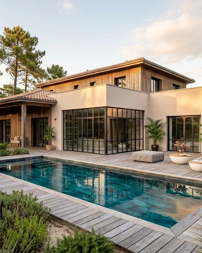 Maison avec piscine à Andernos-les-Bains : quel impact sur l’estimation ?