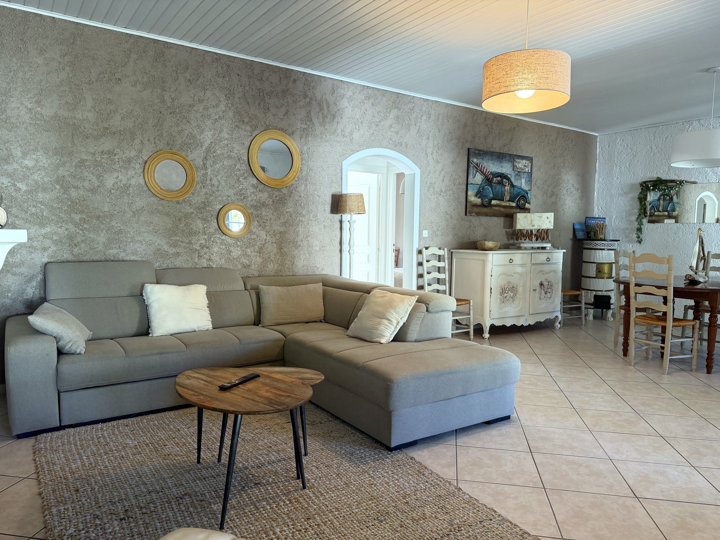 Maison de plain-pied à Petit Piquey – à 400 m du Bassin, grand terrain constructible