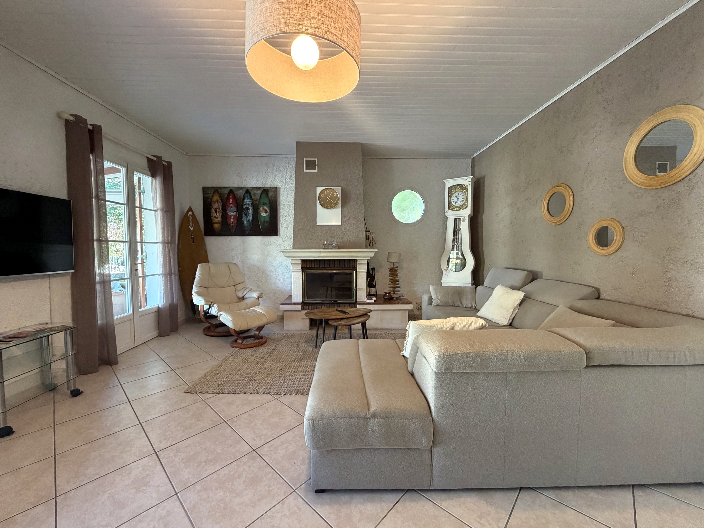 Maison de plain-pied à Petit Piquey – à 400 m du Bassin, grand terrain constructible
