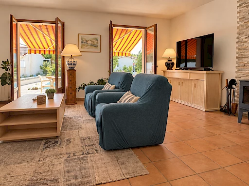 Maison de plain-pied à vendre à Andernos-les-Bains – piscine et jardin dans le quartier des Bruyères