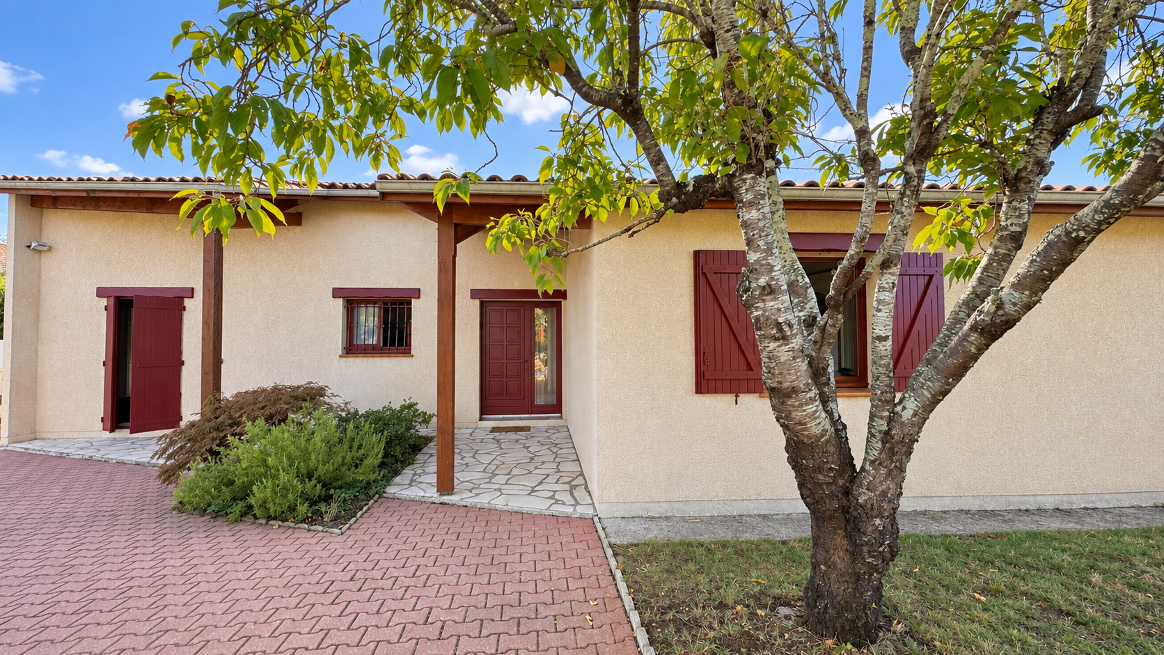Maison de plain-pied à vendre à Andernos-les-Bains – piscine et jardin dans le quartier des Bruyères
