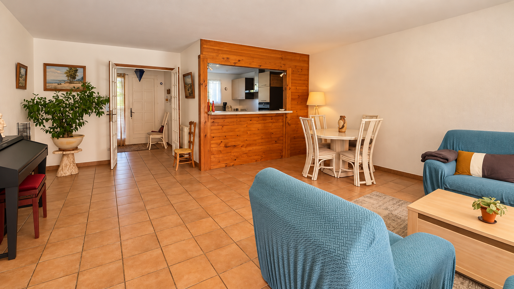 Maison de plain-pied à vendre à Andernos-les-Bains – piscine et jardin dans le quartier des Bruyères