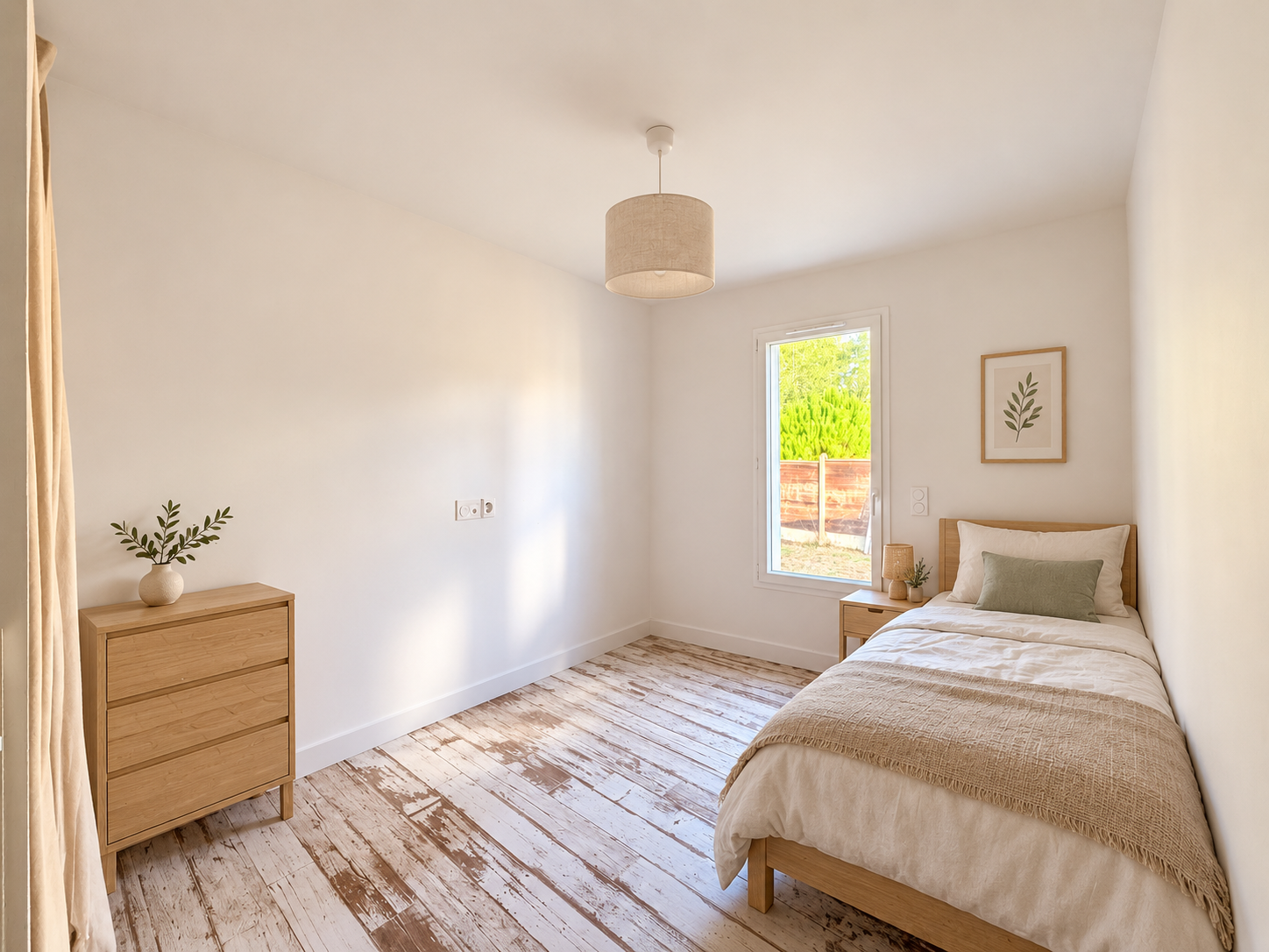 Maison de plain-pied à Audenge, Bas Vallon – grands volumes et jardin sans vis-à-vis
