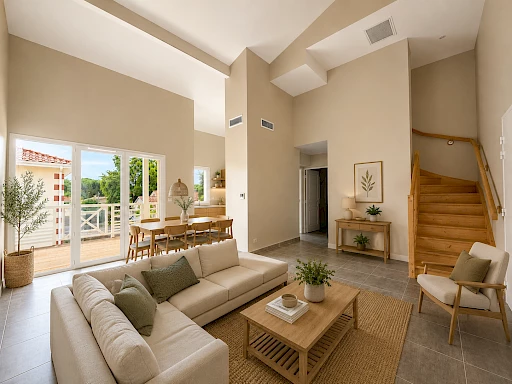 Appartement T3 duplex à vendre à Lanton Cassy – terrasse et plage Suzette à pied - Lot 108