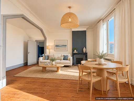 Maison de ville à vendre à Andernos-les-Bains – 4 chambres et terrasse de 35 m² en hypercentre